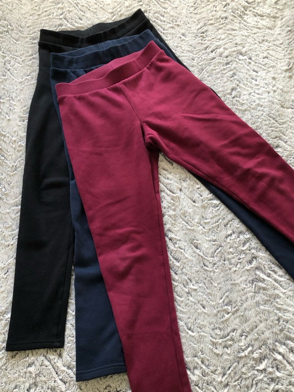Bundle of 3 Old Navy fleece sweatpants, Girls size 14-16